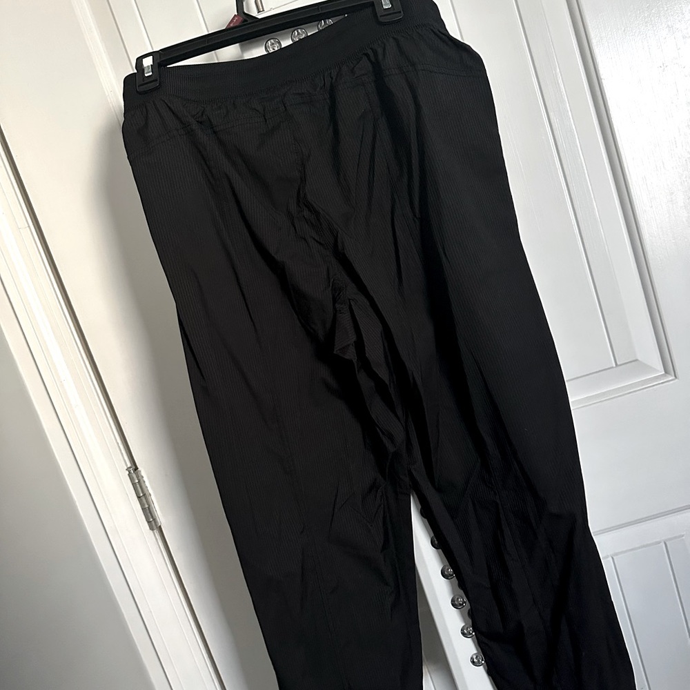 Black joggers with draw string